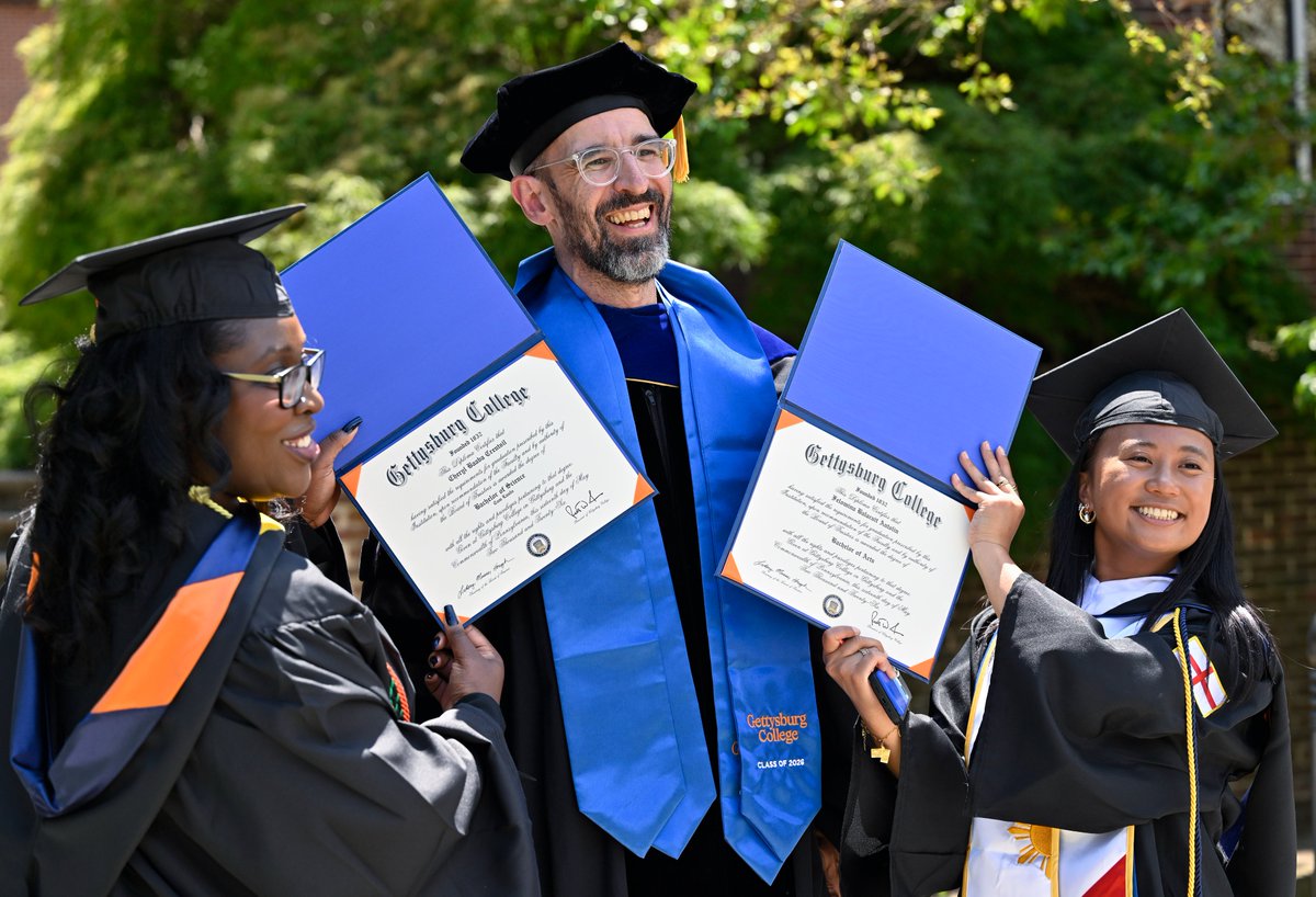 Gettysburg College tweet media