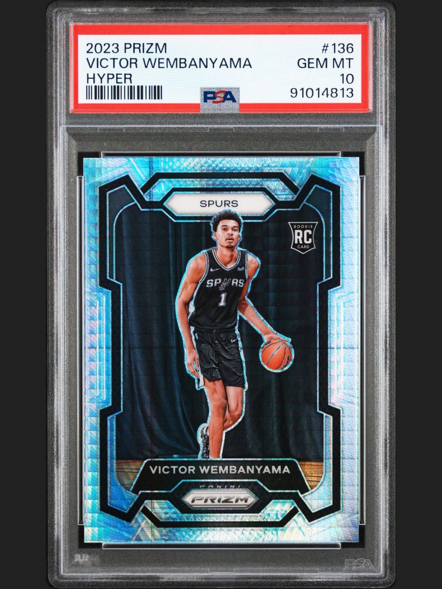 Hayden_Howard's tweet photo. @CardPurchaser Holding long term. Pulled from a 1 hobby pack purchase and is my first card I ever got graded. https://t.co/2J57KoiOu5