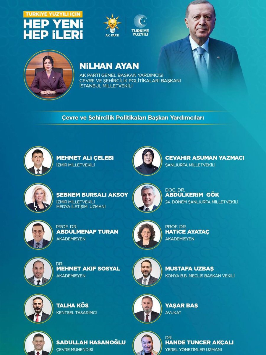 avorhancelik's tweet photo. Cumhurbaşkanımız ve Genel Başkanımız Sayın Recep Tayyip Erdoğan’ın tensip ve takdirleriyle, AK Parti Çevre ve Şehircilik Politikaları Başkan Yardımcılığı görevine yeniden atanan Şanlıurfa Milletvekilimiz Sayın Cevahir Asuman Yazmacı’yı ve bu göreve yeni görevlendirilen 24. Dönem Milletvekilimiz Sayın Abdülkerim Gök’ü tebrik ediyor, görevlerinde başarılar diliyorum.
@RTErdogan @Akparti @AyanNilhan @CYAZMAC @Abdulkerim_Gok