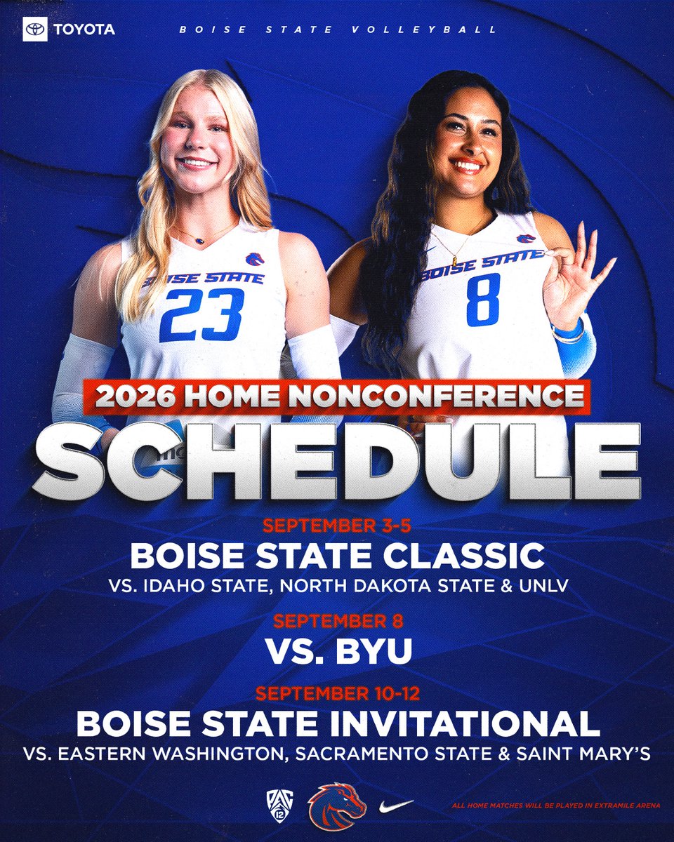 Boise State VB tweet media