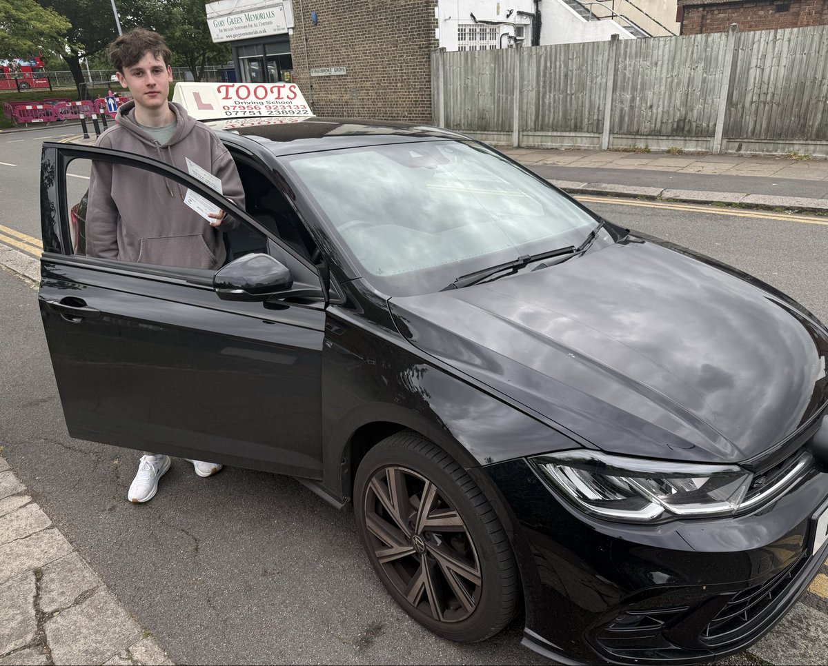 DriveWithToots's tweet photo. Many CONGRATULATIONS Jake on Passing your Driving Test, 1st Time with only 4 Minor Faults, smashed it 👍🏻. Well deserved Fella. Enjoy Car Shopping &amp; Safe Driving 🚘🚘🚘 https://t.co/3UjR6hbFoU