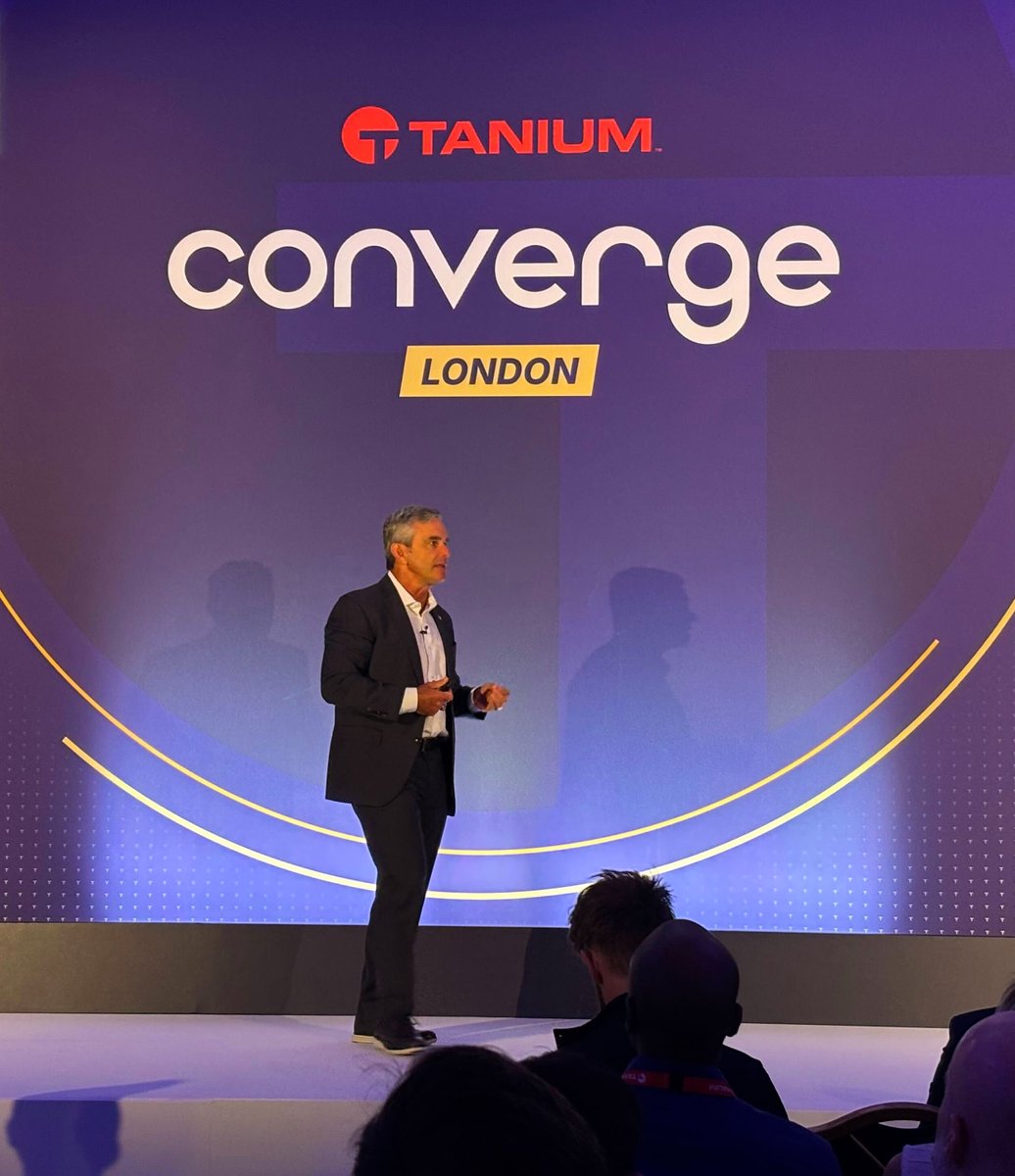 Tanium's tweet photo. That's a wrap on #TaniumConverge World Tour London! 🇬🇧

What an incredible day of innovation and connection. Next stop: Paris! 🇫🇷

#CatchMeAtConverge #TaniumTour https://t.co/N3w6QTmrrl