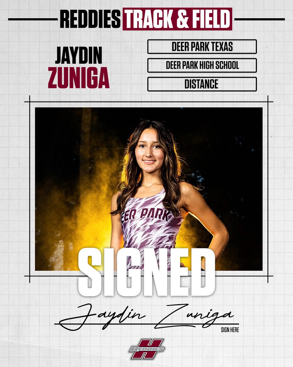 reddietf's tweet photo. 𝙒𝙚𝙡𝙘𝙤𝙢𝙚 𝙩𝙤 𝙏𝙝𝙚 𝘿𝙚𝙡𝙥𝙝, 𝙅𝙖𝙮𝙙𝙞𝙣 𝙕𝙪𝙣𝙞𝙜𝙖!!

Jaydin earned all-district honors in the both 1600m and 800m this past season. She joins the Reddies with personal bests of 5:25 over 1600m, 4:59 over 1500m, and 2:22 over 800m.

#NoMereBeast https://t.co/D7I5YGOCuq