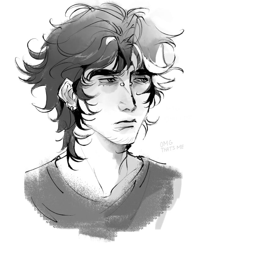 eattuup's tweet photo. self - portrait cuz I’m too tired for smth more https://t.co/APO3oc2wuF