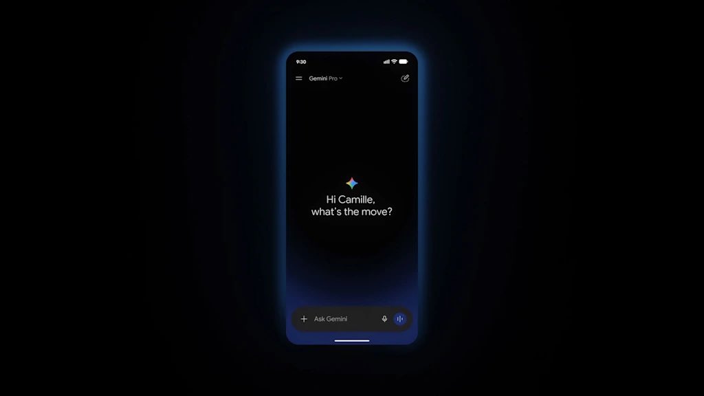 superfem's tweet photo. Today we’re rolling out a new look for @GeminiApp. It’s our first step toward the interface of the future. https://t.co/gduNcP5Kc6