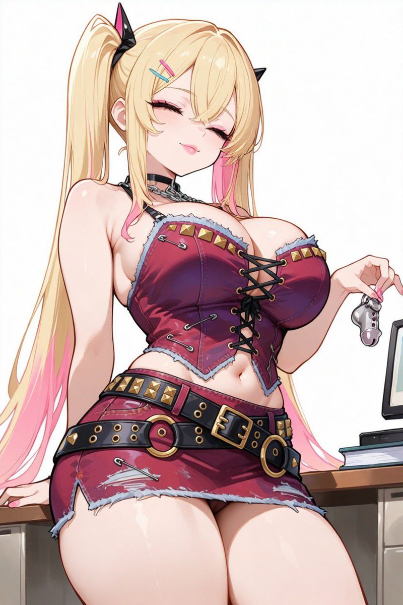 Lose2laura's tweet photo. Look what I got you little pet~ 
Let’s lock this tiny thing away~ https://t.co/o7HK5qfVof