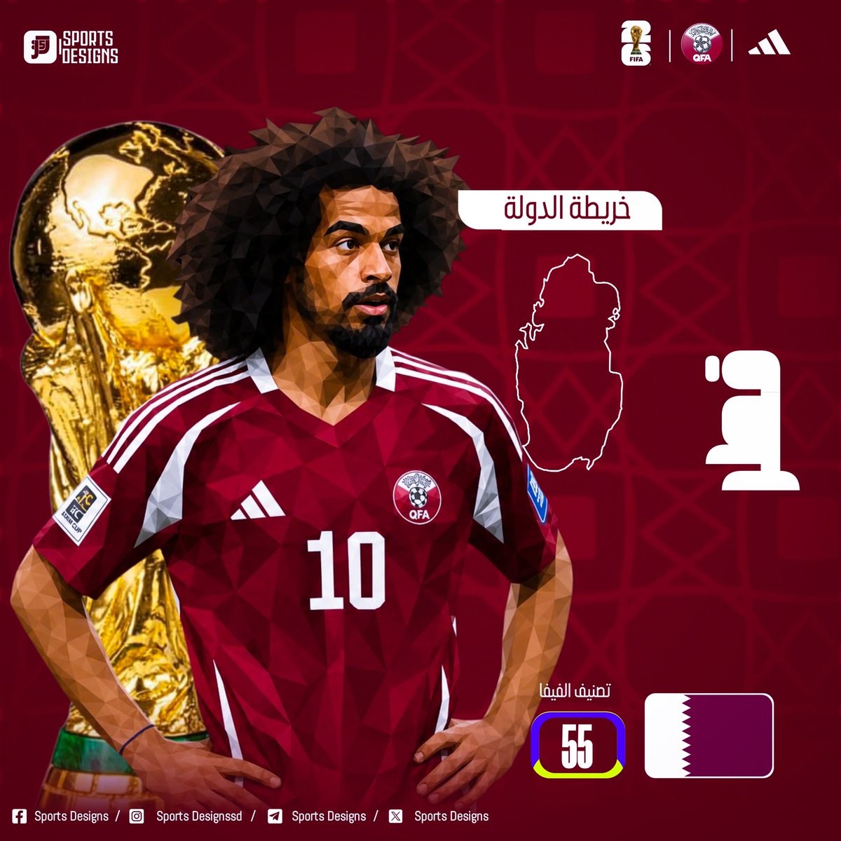 SportsDesigns5's tweet photo. 🌍 المجموعة الثانية — كأس العالم 2026
المونديال الثلاثي 🇺🇸🇨🇦🇲🇽
➖ تعرف على منتخبات المجموعة الثانية في مونديال 2026
#كأس_العالم_2026
#WorldCup2026
#مونديال_2026
#سويسرا
#البوسنة_والهرسك
#كندا
#قطر
#SportsDesigns | #تصاميم_رياضية https://t.co/L1BzBXsrz0