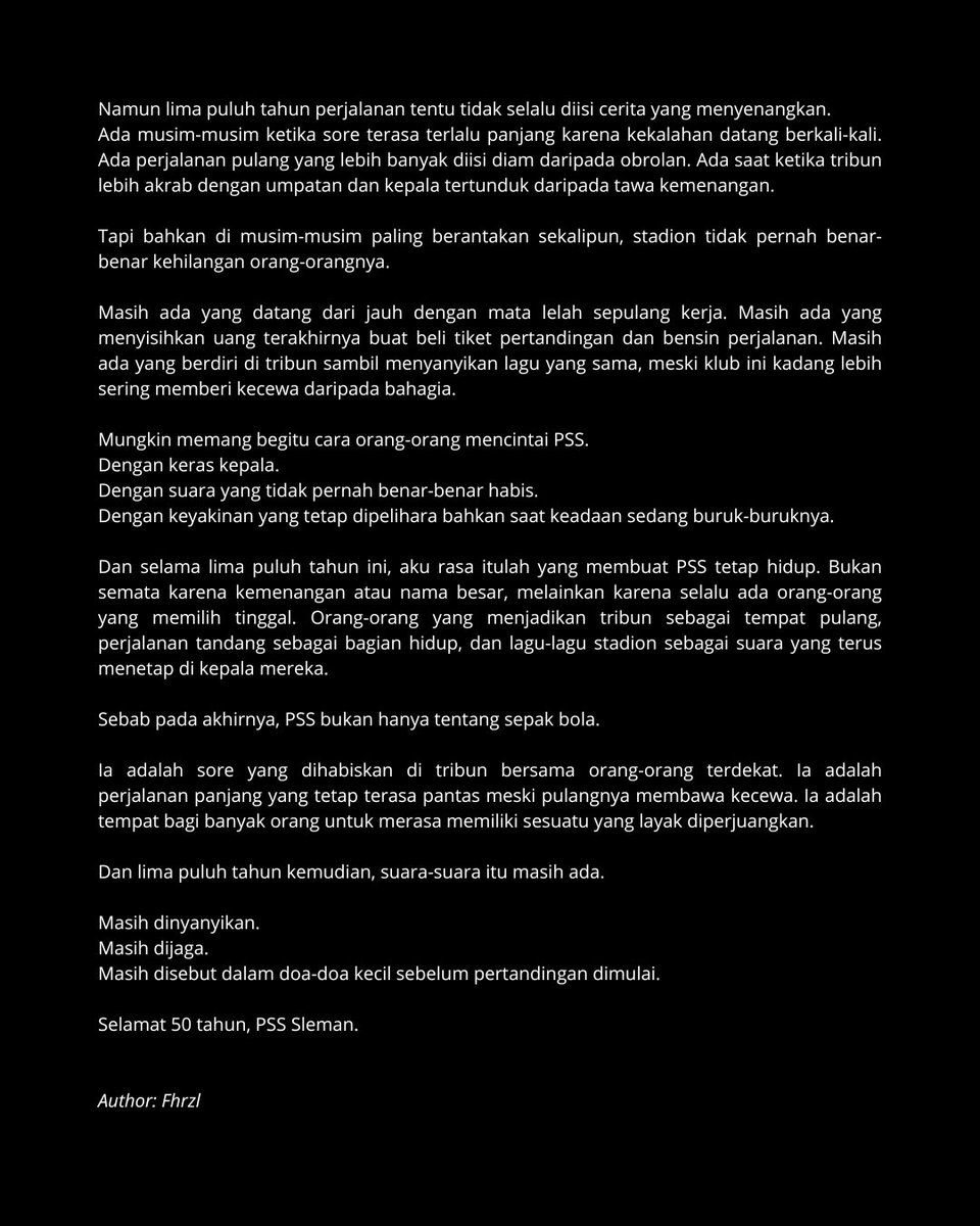 Vasudonesta1976's tweet photo. “Dan lima puluh tahun kemudian, suara-suara itu masih ada.”

#50thPSS https://t.co/0o7SiT6REZ