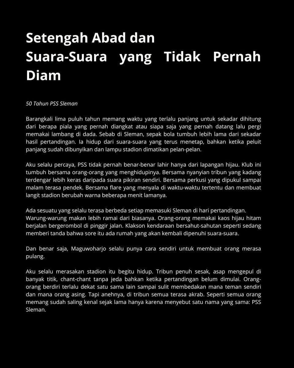 Vasudonesta1976's tweet photo. “Dan lima puluh tahun kemudian, suara-suara itu masih ada.”

#50thPSS https://t.co/0o7SiT6REZ