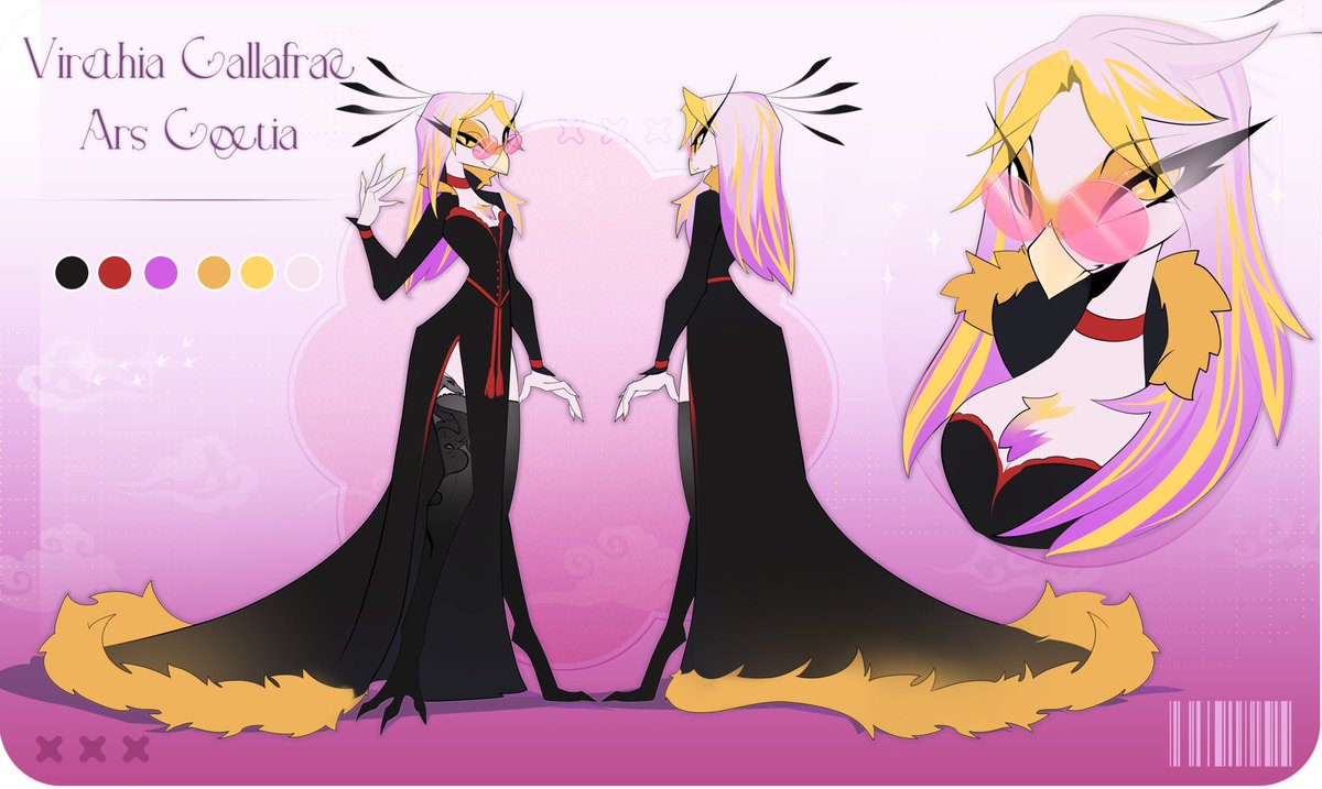 JC_Segway's tweet photo. Another beautiful oc made by the lovely @Hueasya69 thank you so much, I love you sooooo much https://t.co/Ehz8Al64Ml