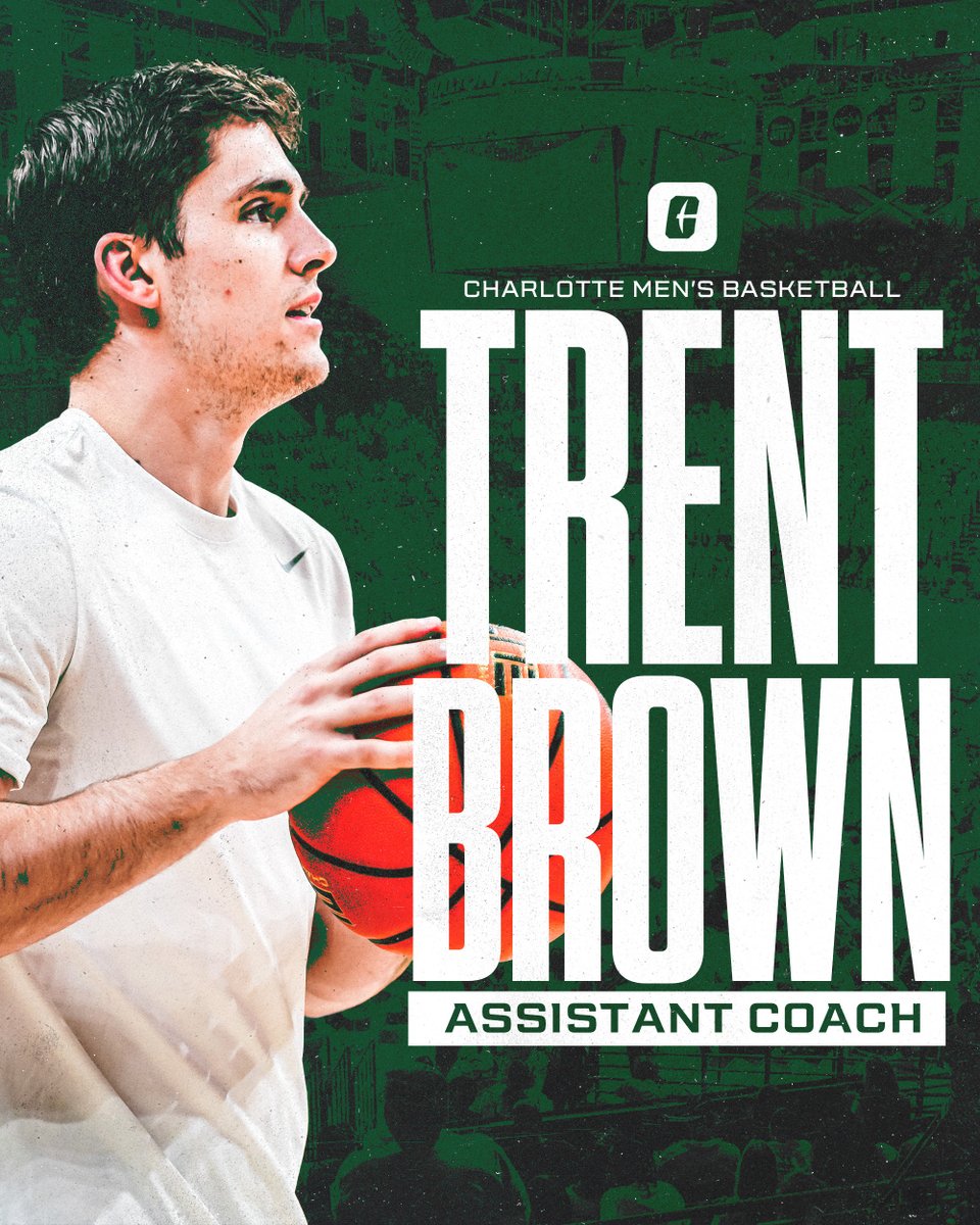 CharlotteMBB's tweet photo. 𝘽𝙖𝙮𝙡𝙤𝙧 ➡️ 𝘾𝙝𝙖𝙧𝙡𝙤𝙩𝙩𝙚

Trent Brown has been named an Assistant Coach 🤙

📰 » https://t.co/PlhT1Cn9Cv https://t.co/LgemreSHPW
