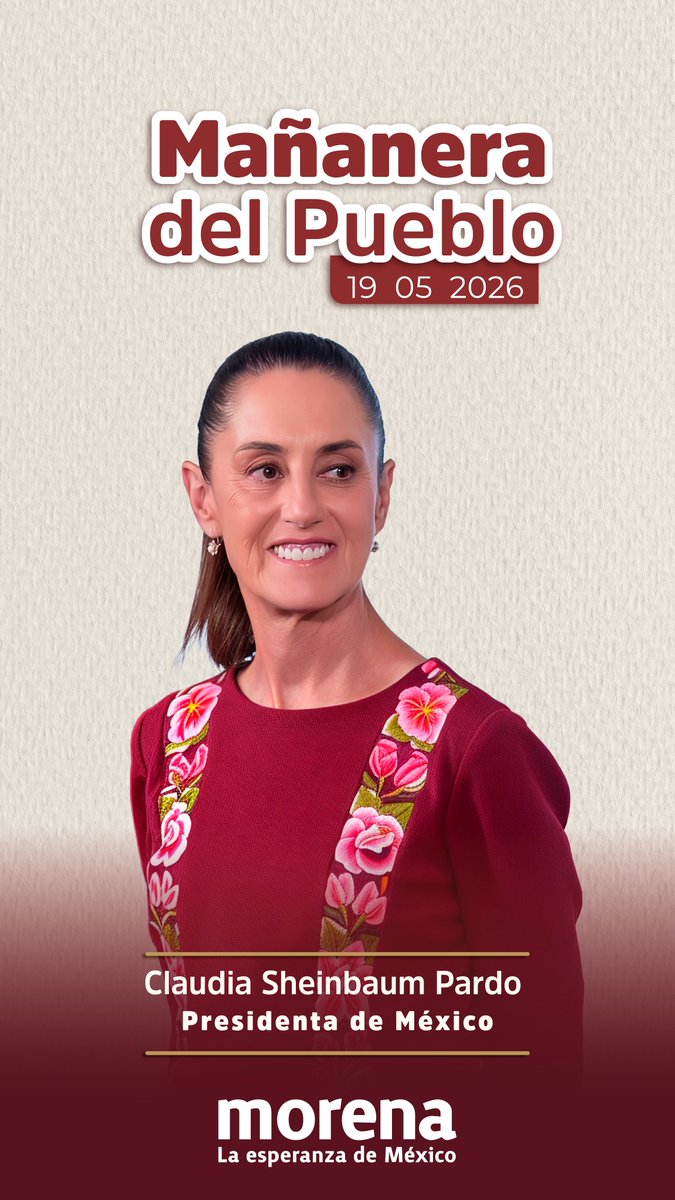 Morena tweet media