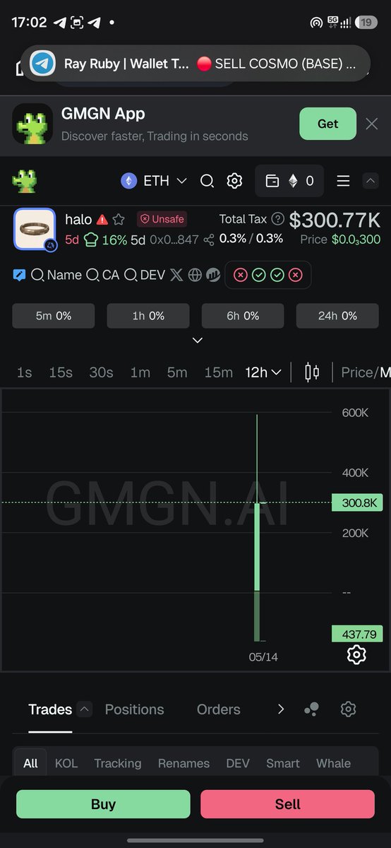 Cryptohobbb's tweet photo. @haloerc If you buy this u deserve to lose all your money, this team launch days ago nd remove lp 
0x0008f07c52ae704c9861f4bec857d909d02de847 https://t.co/XnkKj07giK