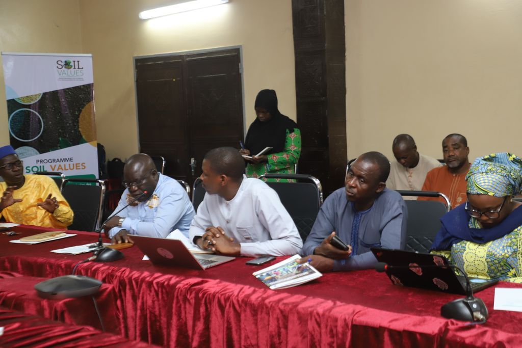 IFDCGlobal's tweet photo. Le 14 mai 2026, le #SoilValuesProgram, le ministère de l'Agriculture #Niger et autres acteurs agricoles se sont retrouvés pour une journée bilan des actions 2025 et le lancement du plan d'action 2026 visant à améliorer la fertilité des sols.
#RegionalHub #SoilHealth #WestAfrica https://t.co/Lu8OwVxJ4O