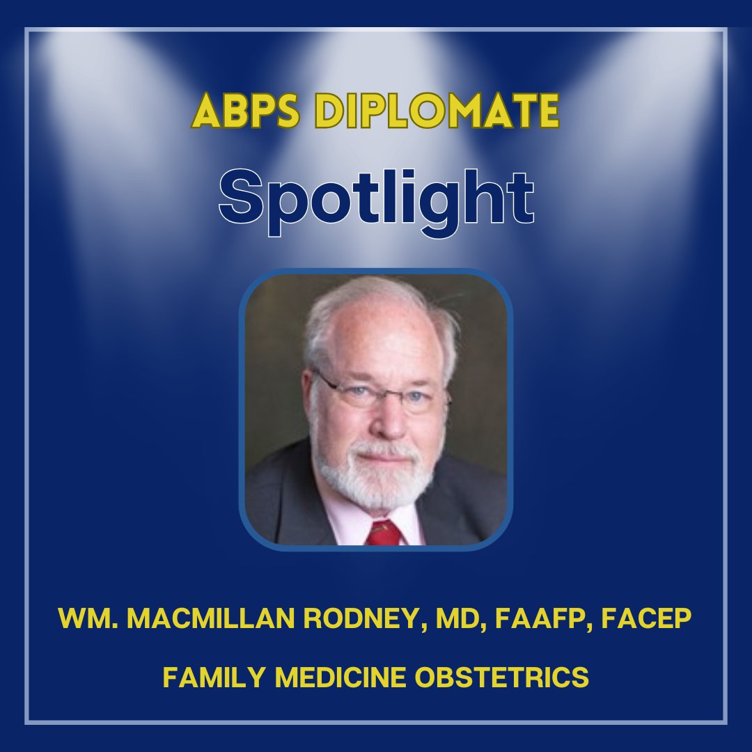 American Board of Physician Specialties (ABPS) tweet media