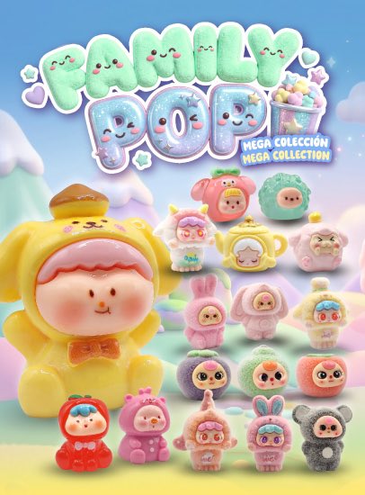 LaivSl's tweet photo. 🎉 Family Pop – Nueva colección 

¡La familia más loca ya está aquí! 🤪✨

Family Pop
Muñecos coleccionables, cada uno con un disfraz diferente 🎭
📦 Bolas de 68 mm

Nunca sabes quién te tocará… ¡y ahí está la diversión! 😆💥

https://t.co/U8z5qHqAsi

#FamilyPop #NuevaColección https://t.co/8ghzyY3Kep