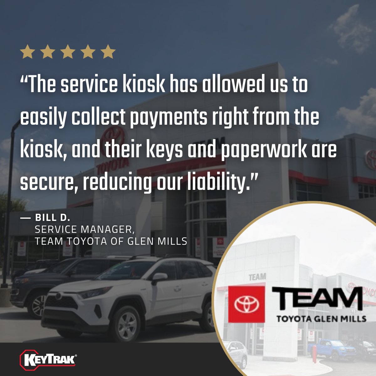 KeyTrak's tweet photo. We’re proud to help organizations improve efficiency and security with solutions built around their day-to-day operational needs.

Read the full testimonial here: 
https://t.co/7mHT6a5ZJj

#KeyTrak #CustomerTestimonial #Security #KeyControl #AssetManagement https://t.co/vAoqPz2YBy