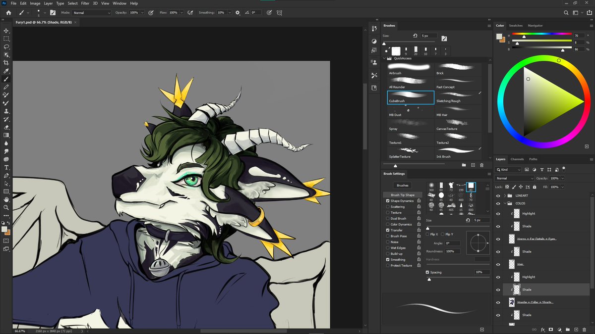 Byxent7's tweet photo. first digital drawing back after like 2 years and it's for a fursona

I'm so cooked chat... https://t.co/3sPuJis0F0