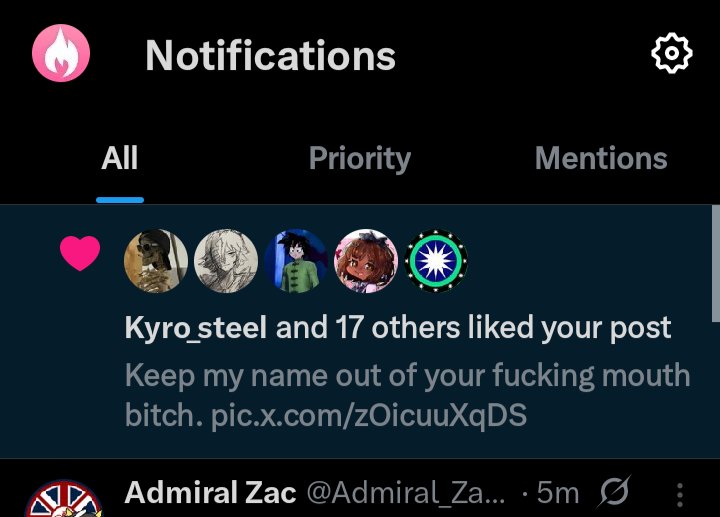 GutsTraining26's tweet photo. I knew I smelt that skidmark 10 alt accounts away https://t.co/BY0wi8LRJk