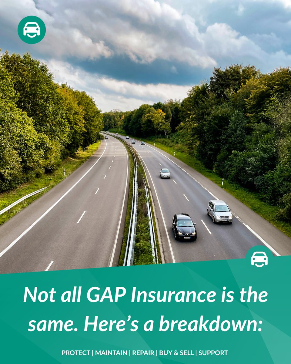 motoreasy's tweet photo. Not all GAP Insurance is the same. 
Choosing the right cover depends on a few things.
Find the GAP cover that fits your vehicle and ownership journey today. 
https://t.co/Hzf2EfFOOi https://t.co/aVDRtd0DRf