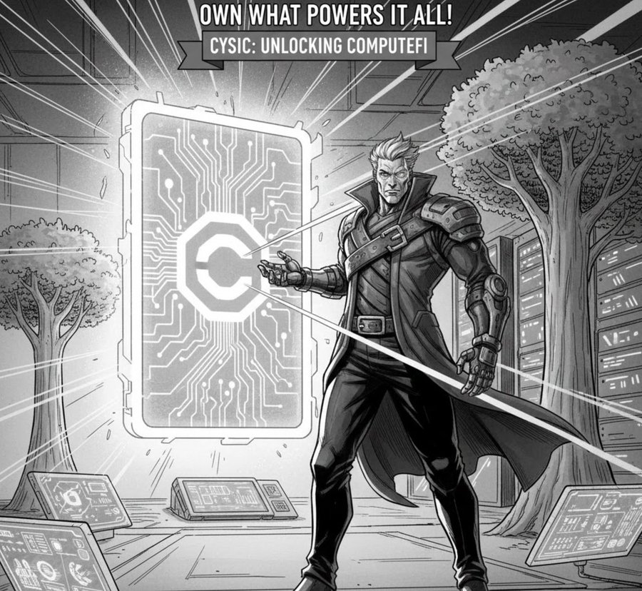 metyjahmartin's tweet photo. Compute is becoming a financial primitive. @cysic_xyz is merging ZK proofs, AI inference &amp; decentralized networks into a true ComputeFi economy. We finally own the infra powering our digital lives. $CYSIC #ComputeFi #Web3 https://t.co/pr4kAf46a3