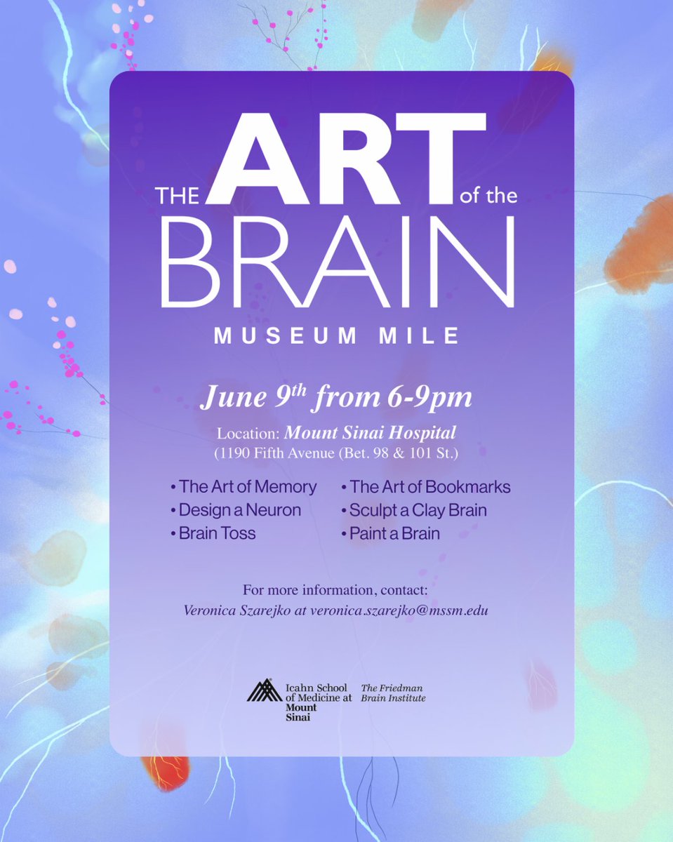 Friedman Brain Institute tweet media