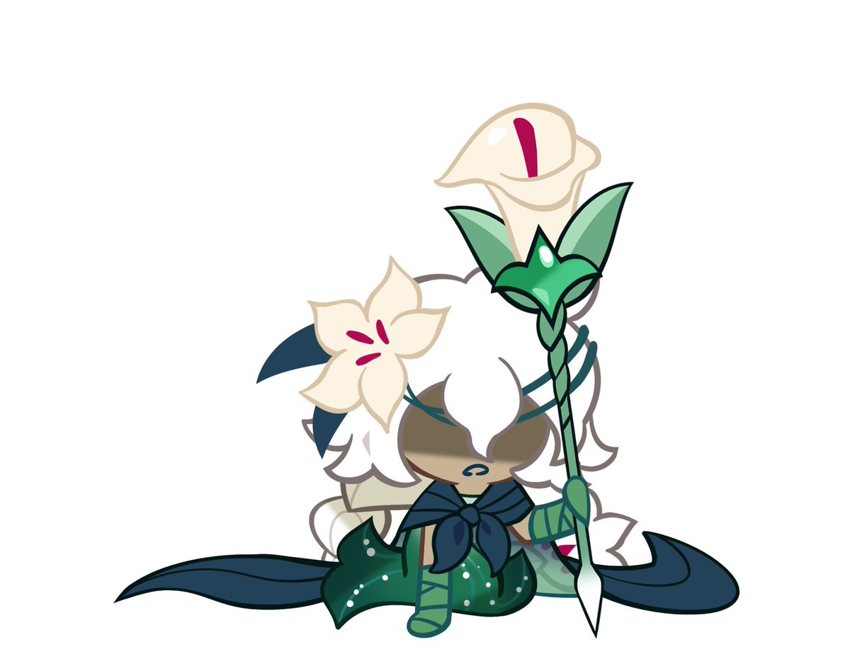 White Lily Cookie ❀ tweet media