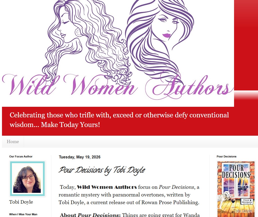 RowanProse's tweet photo. Tobi Doyle's new coastal beach read POUR DECISIONS is featured on Wild Women's blog today. Go see!
https://t.co/9VDcbOxdlH
#bookblog #bookfeature #beachreads #cozymystery #newrelease #booktwt https://t.co/IylTPzJph8