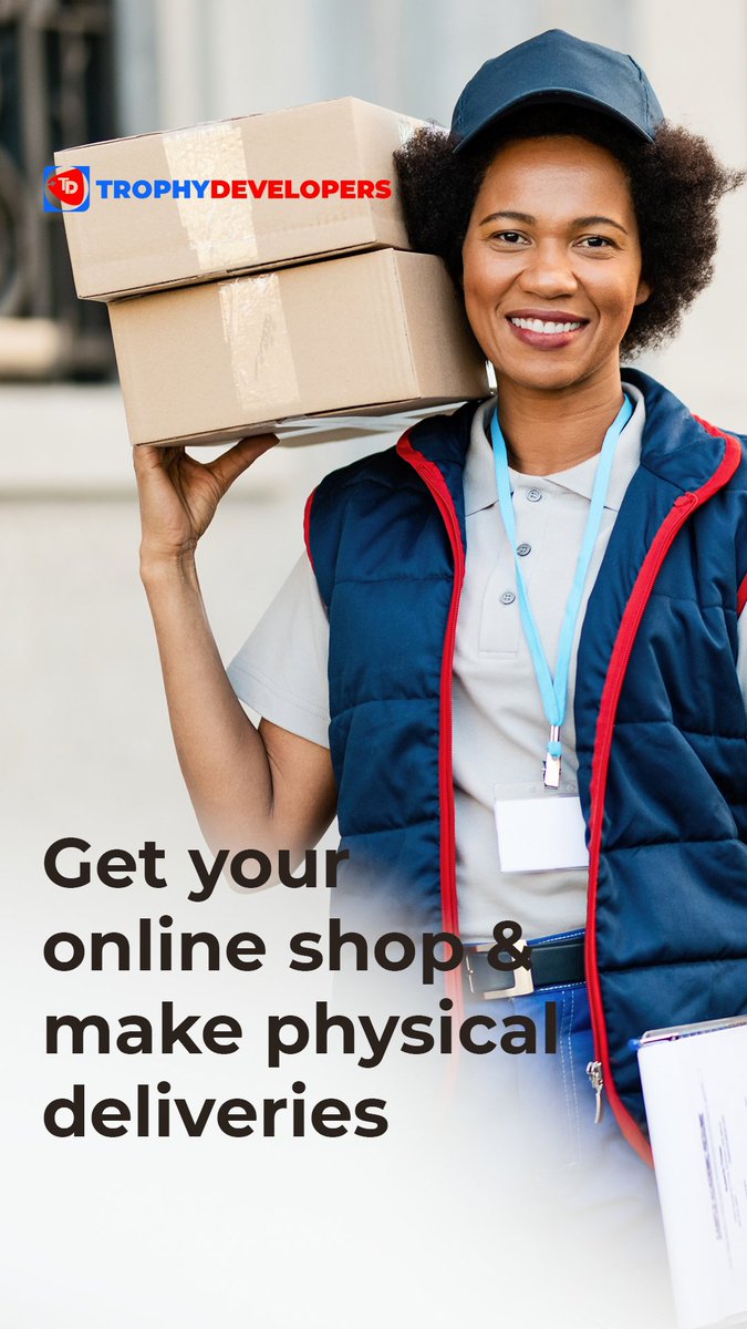 TrophyDeveloper's tweet photo. Now is the right time. Be online, make physical deliveries 🎉
https://t.co/CljnFqWxo1 https://t.co/wKyiw7KpWB