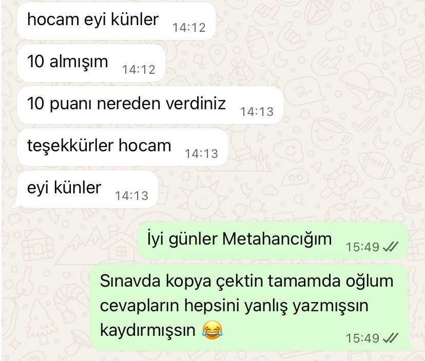 _ozmen_enes's tweet photo. Kopyayıda doğru çekebilmekte önemli 😂 Allah öğrencininde hayırlısını versin https://t.co/v90e1sRSL4