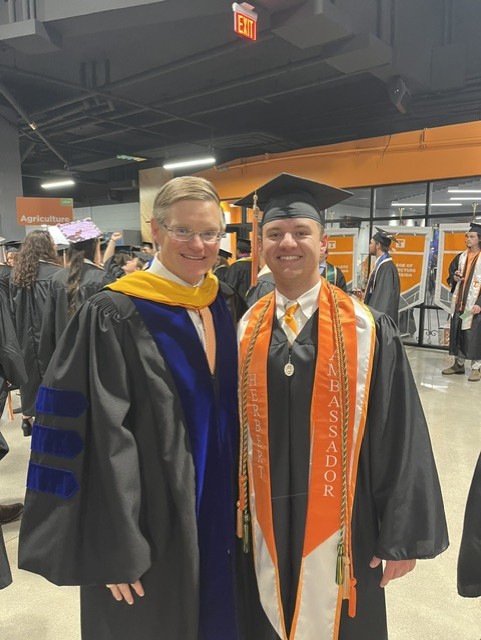 UTAgResEcon's tweet photo. Congrats to the Spring 2026 graduates from AREC! 🎓 We are proud to celebrate all of your hard work, dedication, and accomplishments during your time at UT. Your future is bright, and we can’t wait to see the impact you make in agriculture, business, policy, and beyond. https://t.co/WZylzCmnm6