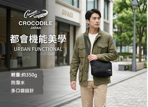 lo85788's tweet photo. 日本 CROCODILE 鱷魚 黑色 中性 防水尼龍包 側背包 https://t.co/hiIQh6V3aU