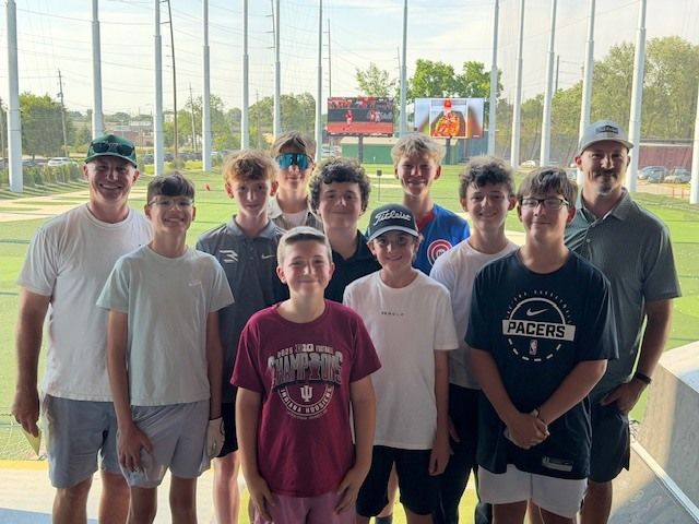 CenterGroveMSN's tweet photo. HUGE finish for CGMSN Boys Golf! The team took 2nd place overall at the Johnson County Match! They celebrated a great season of hard work with a party at Back Nine! https://t.co/hzcyEuzDOu