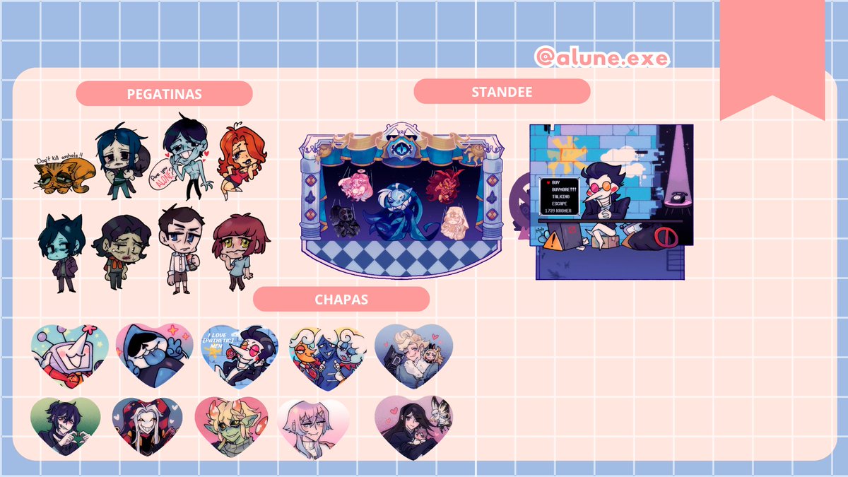 alunexe's tweet photo. 【 DOKOMI 2026 CATALOGUE 】🧵

📍 Booth 3U16

Reservations are open until Sunday 24th, so don't hesitate to book if you don't want to miss outs👀 You can DM me for reservations or any questions you may have.📷

 #dokomi2026 #dokomi https://t.co/UyrOXe8KQd