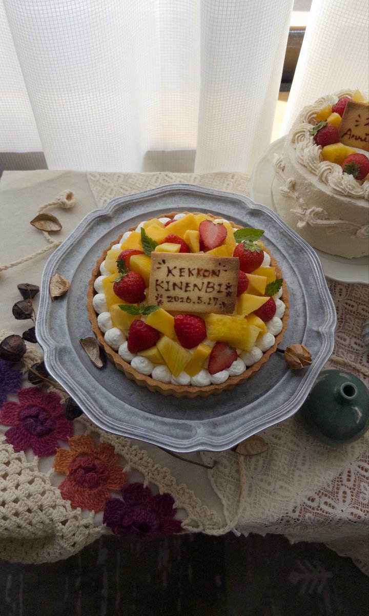 unnoo_04's tweet photo. for my parents･:*+.🎂
いつもありがとうを込めて🍍･.:+

#日常垢 https://t.co/Qv25puxaBQ