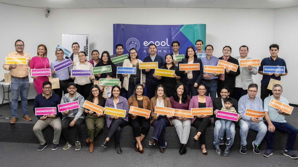 espol's tweet photo. El Encuentro Alumni #ESPOL 2026 reunió en Cuenca a graduados de distintas generaciones en una jornada marcada por el reencuentro, las historias compartidas y la visión de futuro de nuestra universidad.

Entre conversaciones, recuerdos y nuevas oportunidades de colaboración, la comunidad politécnica reafirmó que el #ADNESPOL trasciende las aulas y sigue presente en cada trayectoria profesional.

Lee la nota: https://t.co/YijowTTNs3