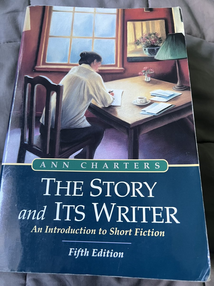 squiffied's tweet photo. @_bluecadet_3 LOL wait is it this anthology

my dad gave me this old thing back from his creative writing class to read. has almost all of these stories https://t.co/XWP2qOb6QT