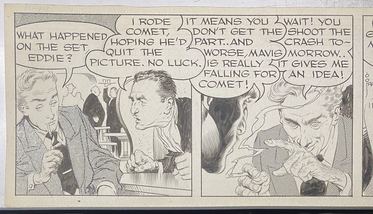 1JohnLivesay's tweet photo. @frazettagirls Gorgeous!
Here’s a pics from one of the original strips I own. https://t.co/GVQrOOxm7v