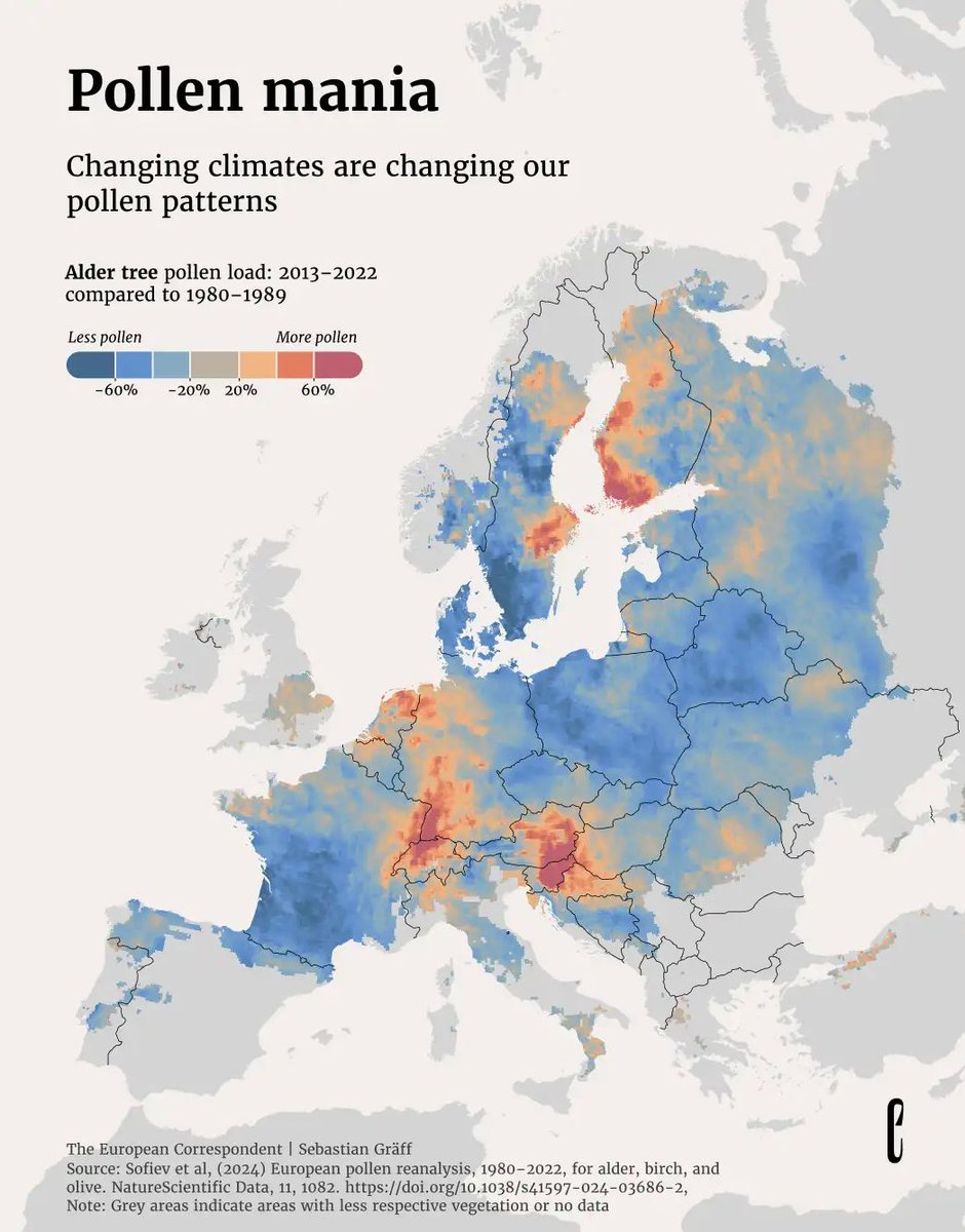 Datawrapper's tweet photo. From tracking global earthquakes 🌎, to monitoring vessel traffic 🚢, and on to observing changes in pollen patterns 🌳, maps are useful for visualizing various topics. Explore these and more in the Data Vis Dispatch. 👇 

https://t.co/B6BRv5BLoq https://t.co/FnNrVtlsdw