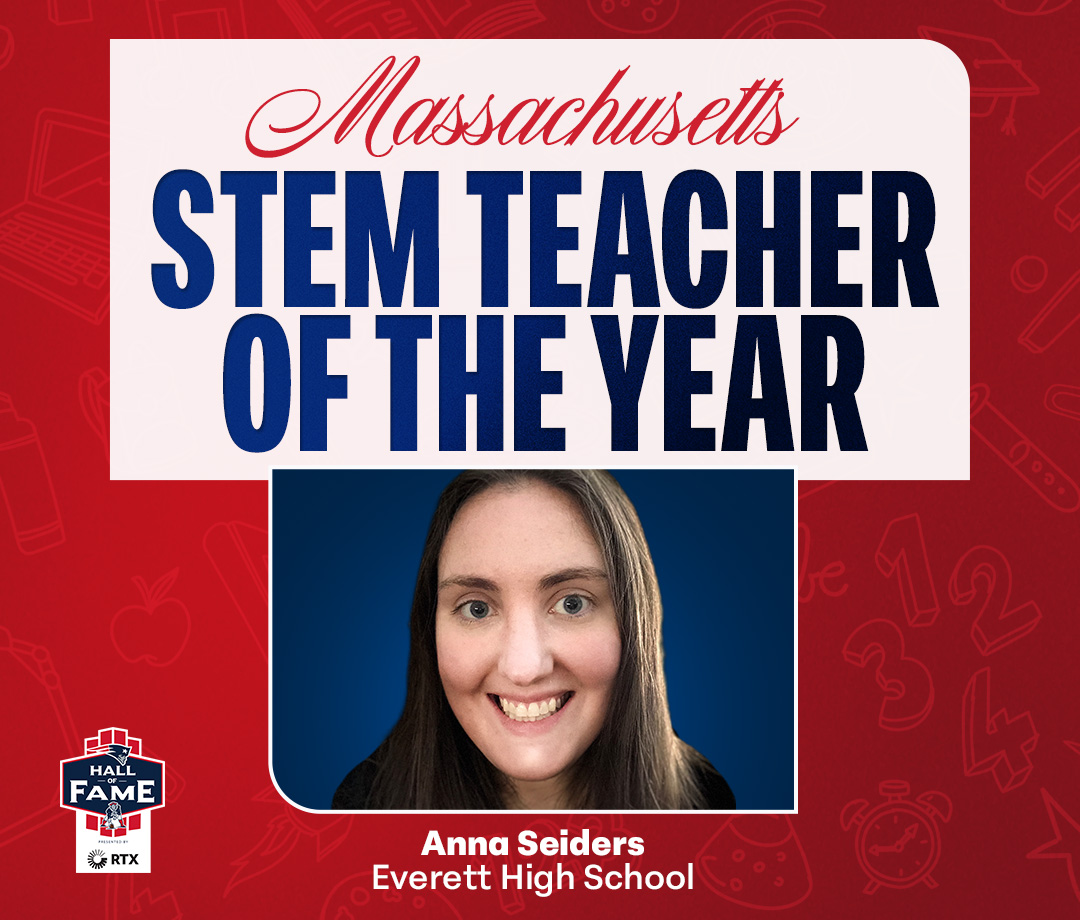 TheHall's tweet photo. Congratulations to Anna Seiders of Everett High School, the 2026 Massachusetts STEM Teacher of the Year! https://t.co/YaFVaW4YIi