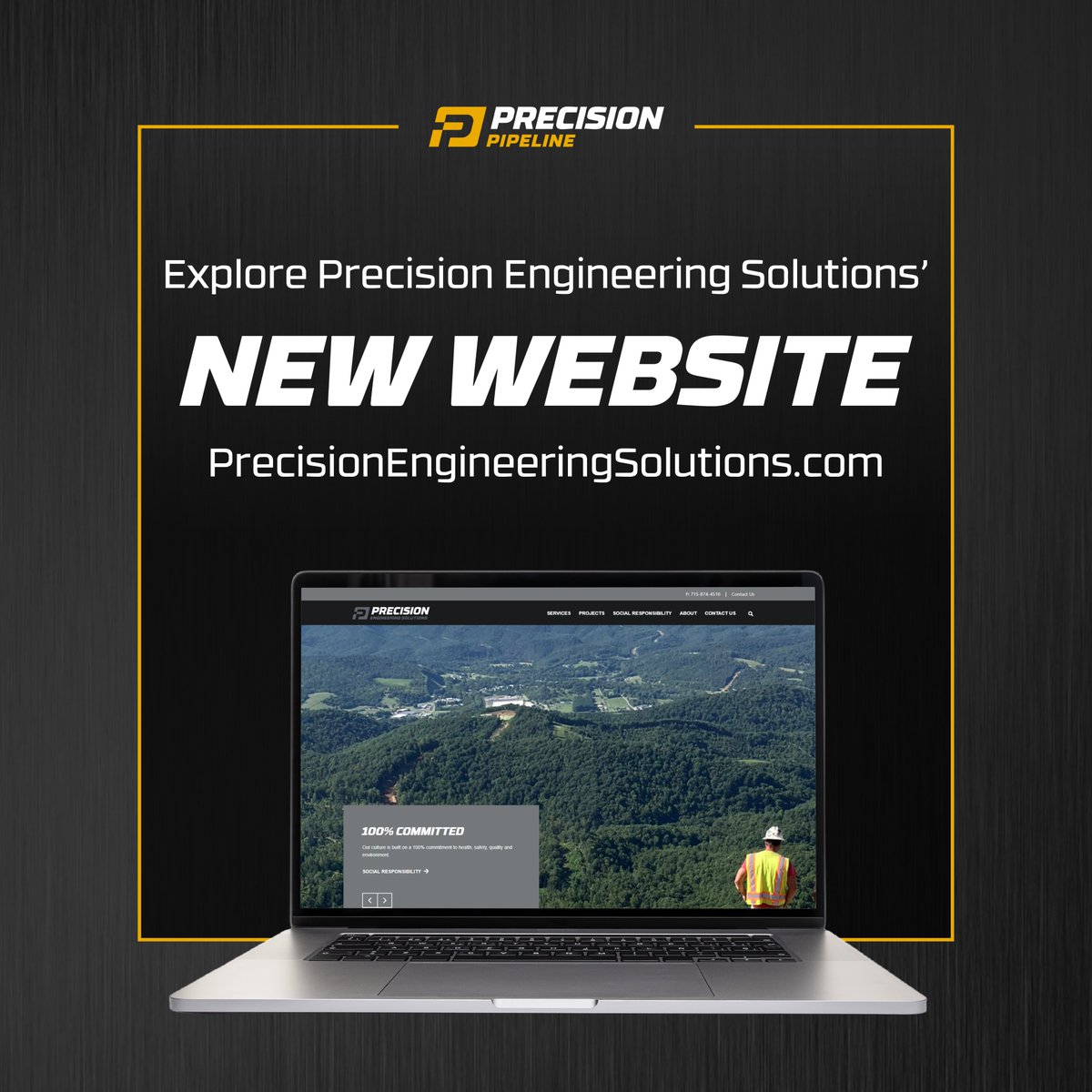 PrecisionPL's tweet photo. We’re excited to announce the NEW website for our Precision Engineering Solutions, LLC division! Explore the new site here: https://t.co/riRJ0N5rP6 https://t.co/vyRn4C96a9