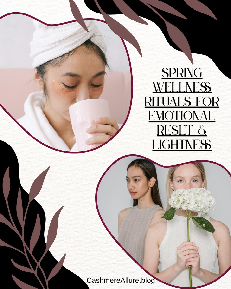 CashmereAllure_'s tweet photo. Spring has me craving lighter routines, quieter mornings, fresh air, clean spaces, and emotional clarity 🌿
This is your reminder that an emotional reset can begin gently 🤍#SpringWellness, #EmotionalReset, #MindfulLiving, #SlowLiving, #WellnessJourney https://t.co/YdR4LCjhc9