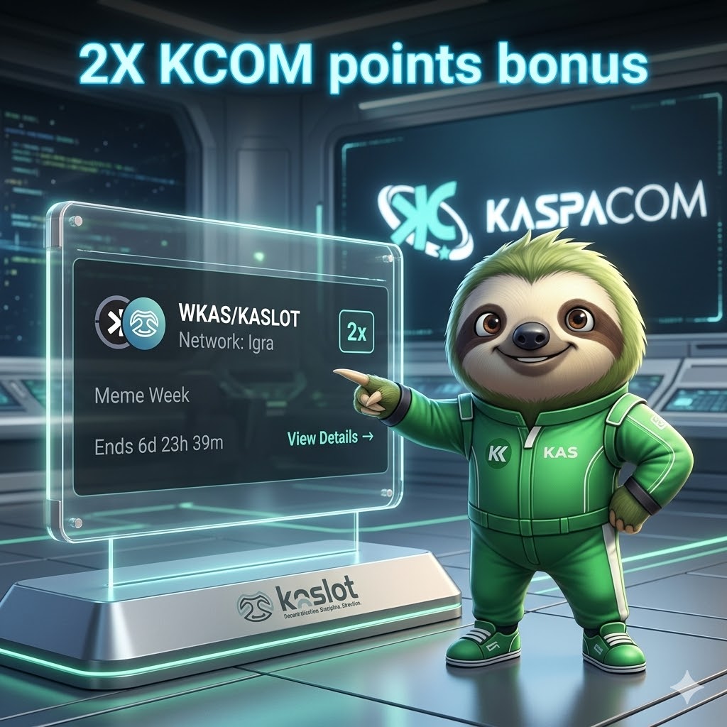 kaslot token tweet media