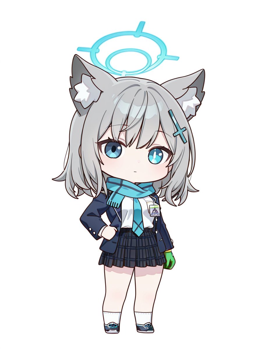 Abyssal_AIart's tweet photo. 久しぶり。
今日はAIのちびキャラ化を作ったよ。

第一弾: ��ルアカの砂狼シロコちゃんだよ。

最近、中国のシロコちゃんのAI動画が見えるんだけど、それが気付いた。
あのシロコは、シロコちゃんではなく、パロキャラになっていた気がするわ。

私の方はどうかな？

#PixAI 
#AIart 
#砂狼シロコ https://t.co/E9eCuJSpWs