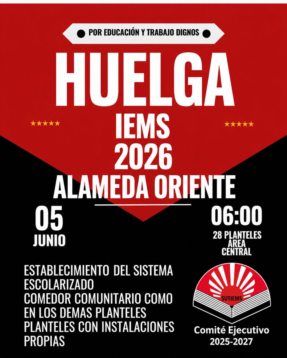 SutiemsOrg's tweet photo. Nuestros afiliados están listos para defender sus derechos ante la cerrazón de las autoridades del IEMS y del gobierno de la CDMX..este 5 de Junio ¡Solución a las demandas o huelga! https://t.co/9MMNGZO7xZ