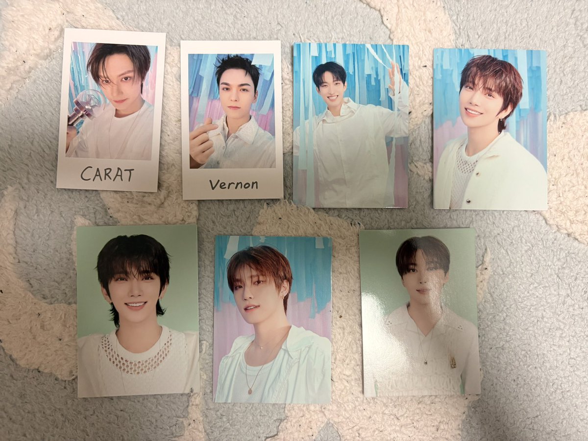 yn2bvn5's tweet photo. SEVENTEEN セブチ ペンミ YAKUSOKU トレカ交換

譲 ジョシュア、ジュン、ドギョム、スングァン、バーノン、ディノ

求 エスクプス、ミンギュ 

24日会場での交換希望 又は郵送📮

検索からでもお気軽にお声掛けください！ https://t.co/NwWHbKOOY8
