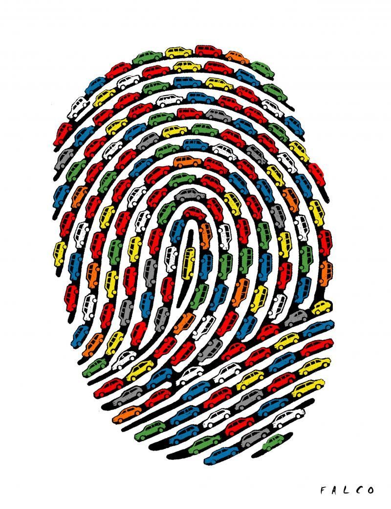 cartoonmovement's tweet photo. Humanity's fingerprint. Cartoon by Falco: https://t.co/5nzwBjyQ2N

#cars #pollution #humans https://t.co/hUUjZhBk4y