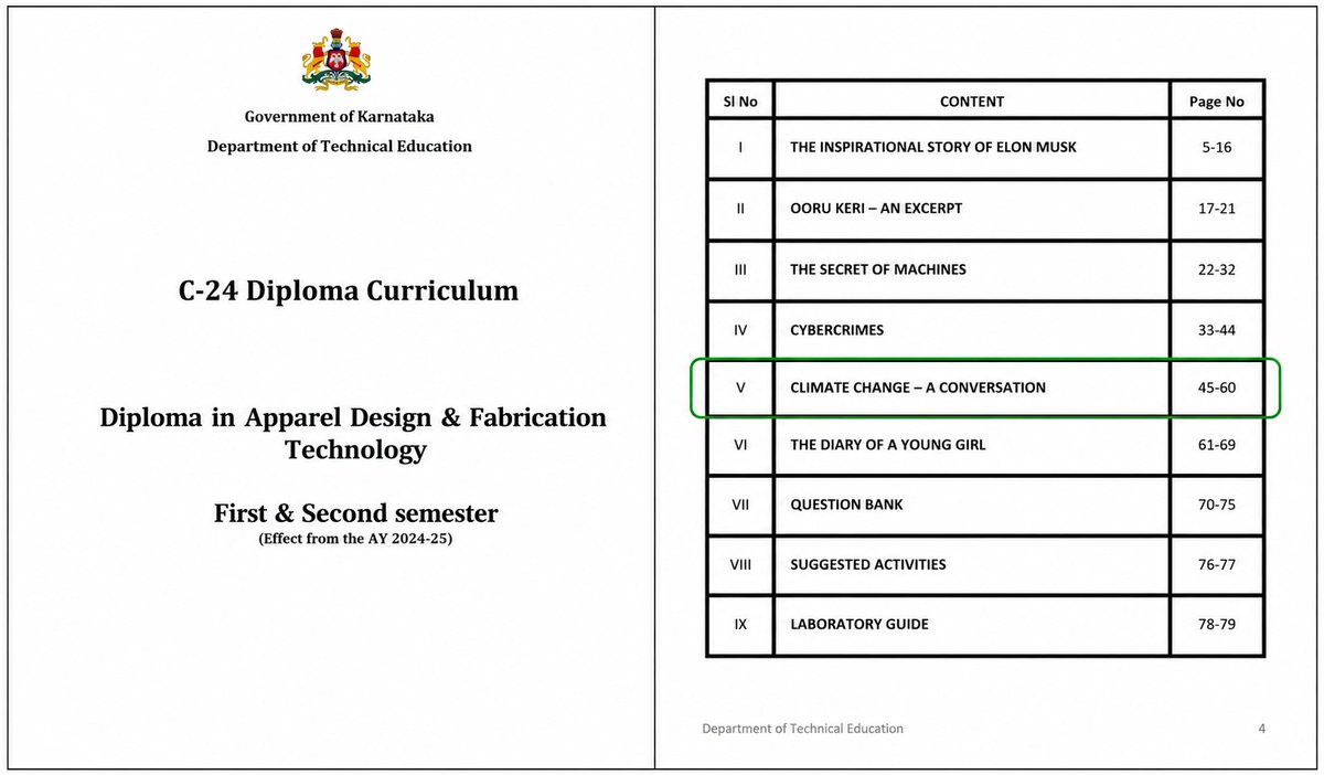 LicypriyaK's tweet photo. Karnataka Government Department of Technical Education officially put my Story in English Syllabus of University and Colleges. God bless 🙌 🙏 ❤️

Check Chapter V in Essential English Communication (page 45 - 60) published by Department of Technical Education, Government of Karnataka. 👏 👏 👏