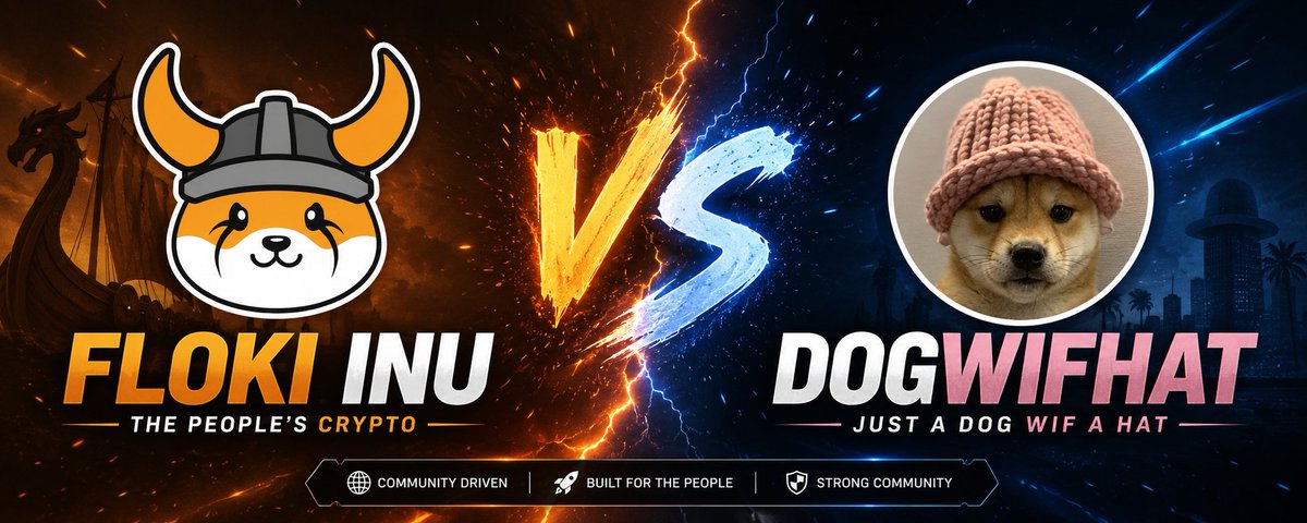 meme_battle_lol's tweet photo. $FLOKI vs $WIF 🐕⚔️🐶
the viking vs the dog with the hat both built massive communities. only one wins today.
ngl this one's going to be close 👀 you decide 👇
https://t.co/6occ3pSmLK

@RealFlokiInu @dogwifcoin
#FLOKI #WIF #Solana #Web3‌‌ #CryptoRealtime #memecoin1000xsolana https://t.co/tZgQBFqEQ4