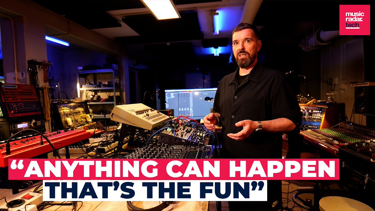 Daily_Newss's tweet photo. Speedy J reveals the set-up behind his 8-hour multi-artist improv hardware jams in the STOOR studio https://t.co/qMl3x3RsXH https://t.co/qfU3TCBREL